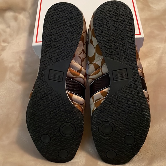 Coach Kirby Brown Sateen Sneakers - Picture 3 of 8